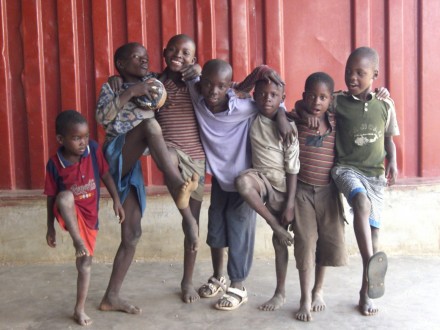 Boys Dancing